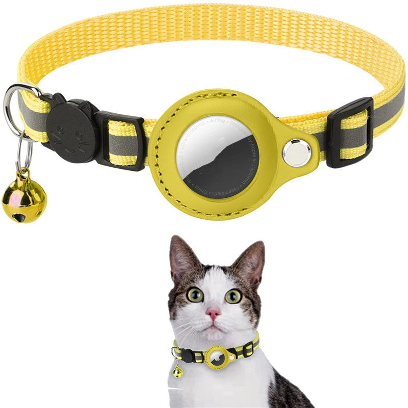 Reflective AirTag Collar – Find-My Ready Peace of Mind