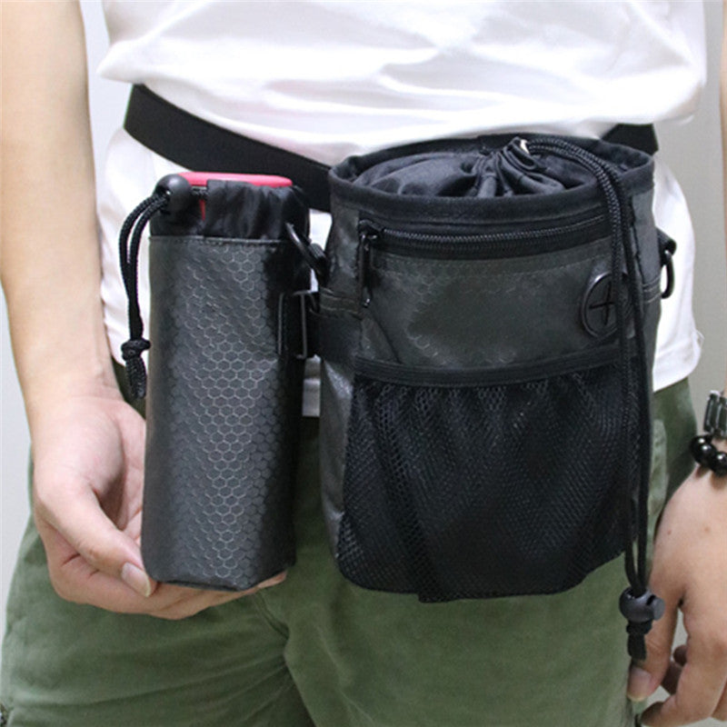 Hands-Free Dog Walking Pouch – Treats, Poop Bags & Phone, Sorted