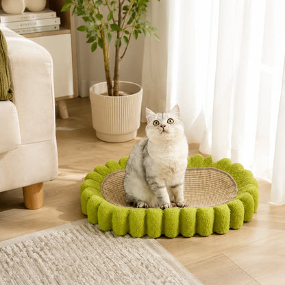 BiscuitNest 2-in-1 Cat Scratcher & Lounge Bed