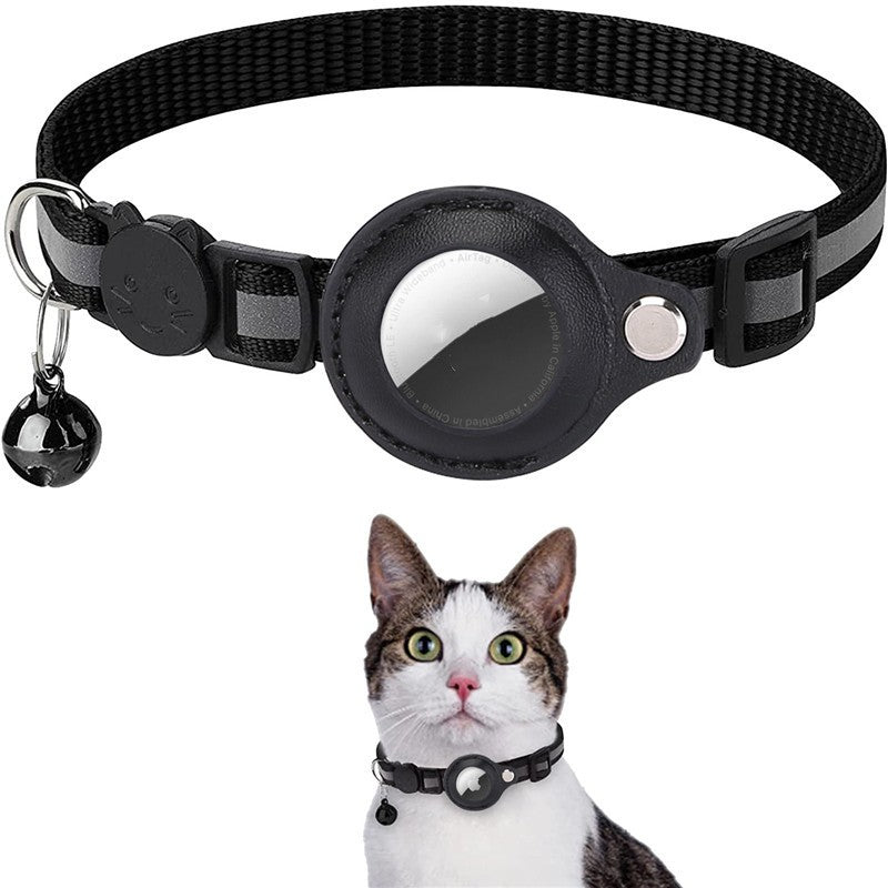 Reflective AirTag Collar – Find-My Ready Peace of Mind