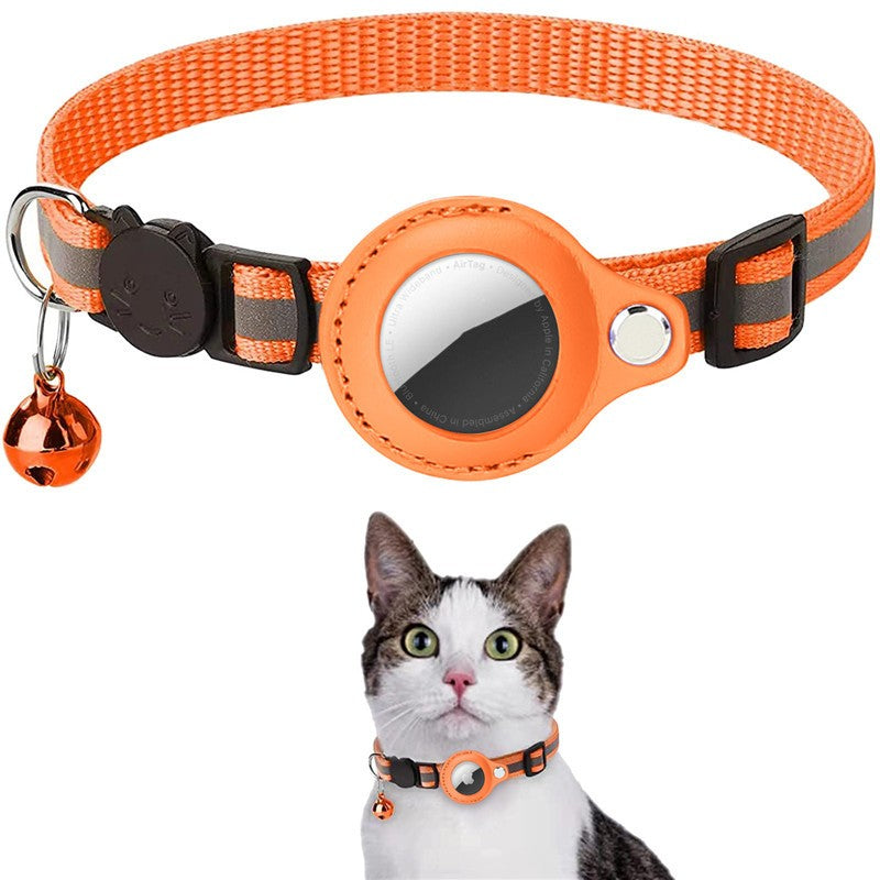 Reflective AirTag Collar – Find-My Ready Peace of Mind