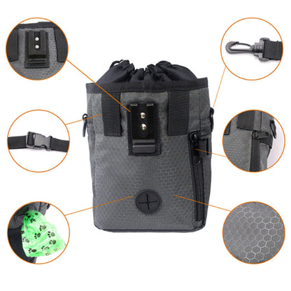 Hands-Free Dog Walking Pouch – Treats, Poop Bags & Phone, Sorted