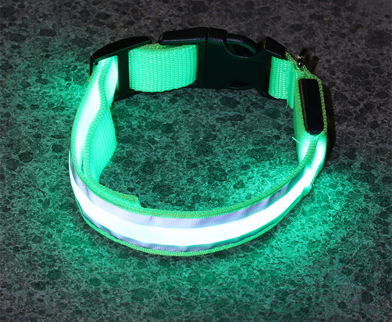 Rechargeable LED Safety Collar – Be Seen on Every Dark Walk