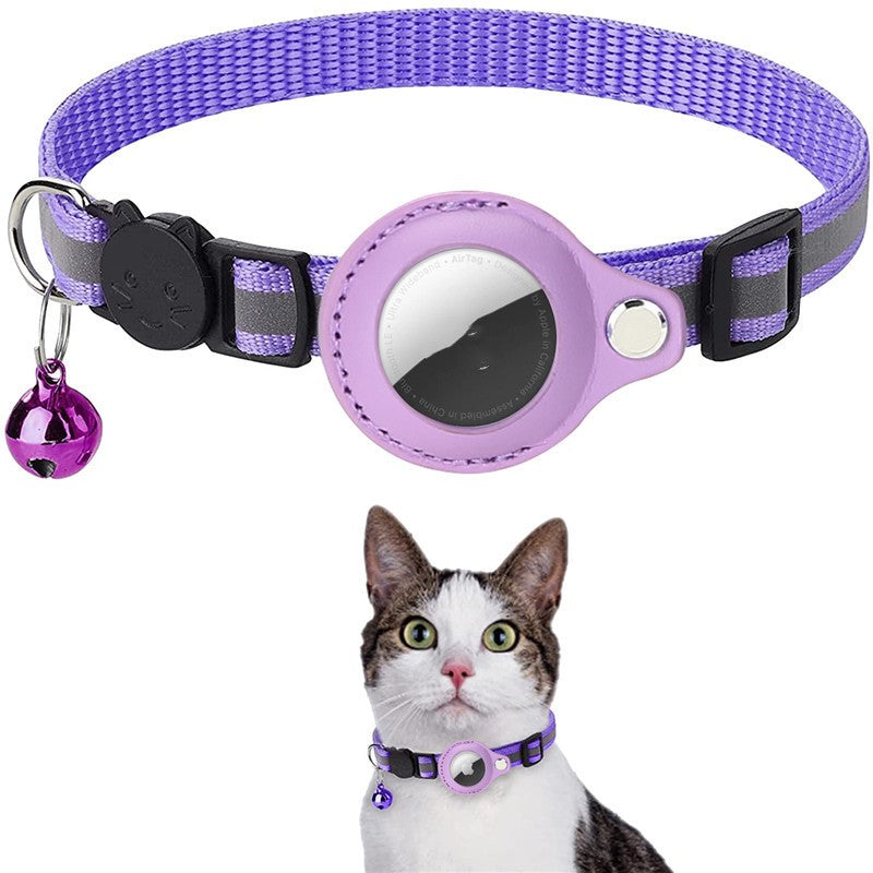 Reflective AirTag Collar – Find-My Ready Peace of Mind
