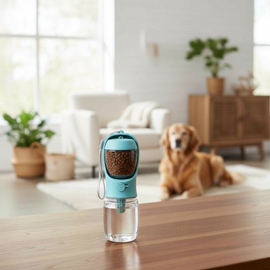 2-in-1 Pet Travel Bottle