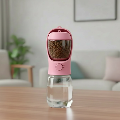 2-in-1 Pet Travel Bottle