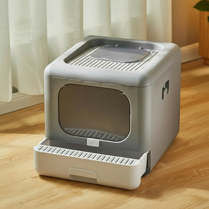 Enclosed Cat Litter Box – Clean, Private & Low-Mess